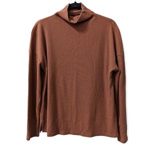 a new day soft mock neck long sleeve light weight sweater